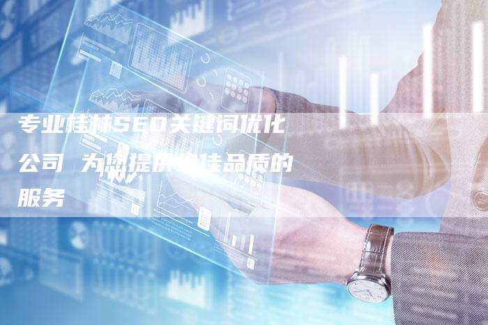 专业桂林SEO关键词优化公司 为您提供绝佳品质的服务