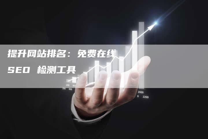 提升网站排名：免费在线 SEO 检测工具