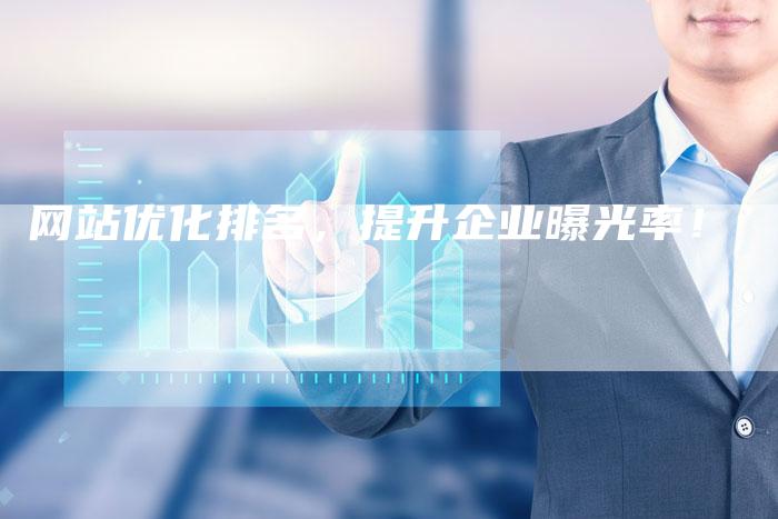 网站优化排名，提升企业曝光率！