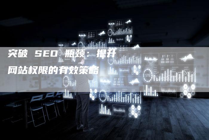 突破 SEO 瓶颈：提升网站权限的有效策略